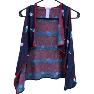 Girls Summer Popsicle Cardigan Vest